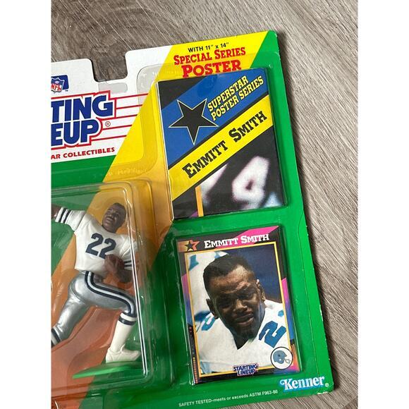 Starting Lineup Emmitt Smith 1992 with special series‎ poster - Picture 5 of 6